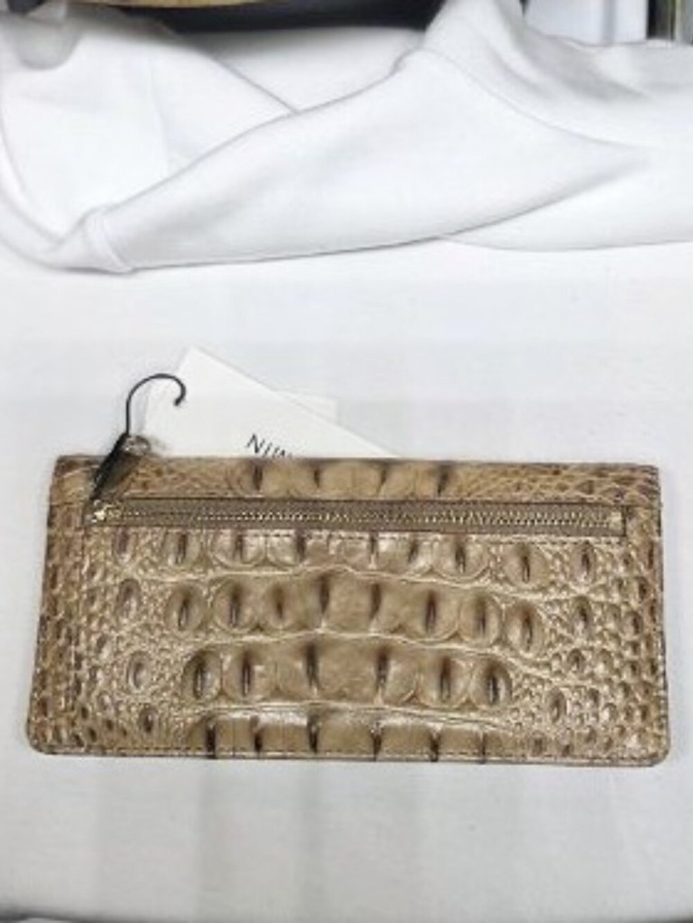 BRAHMIN $125 Ady Bifold Wallet - Alden Road Collection - Toffee NWT! - Picture 5 of 6